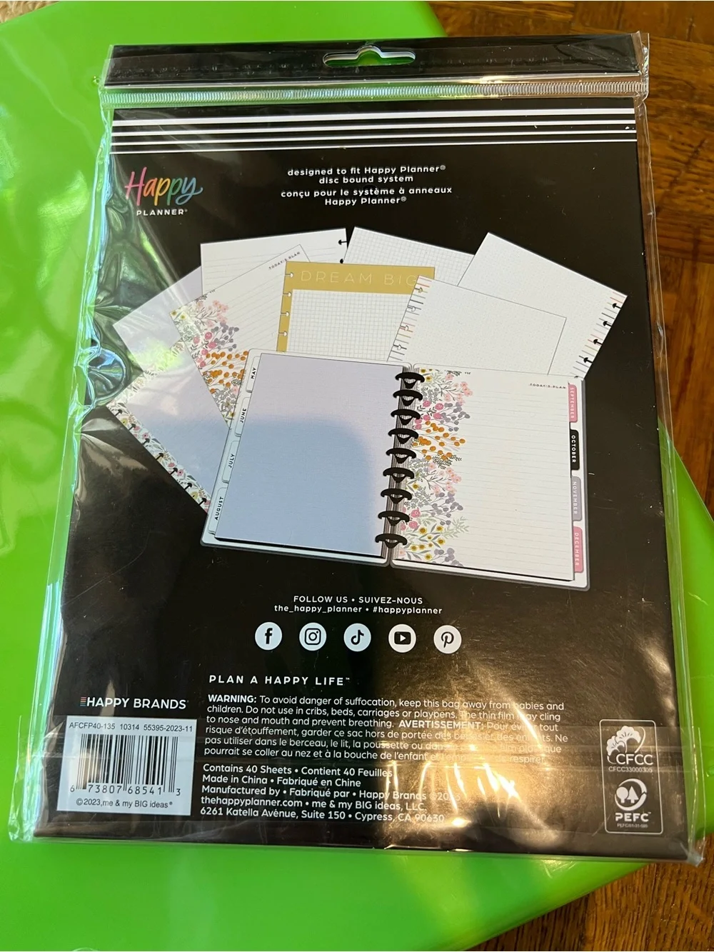 The Happy Planner lots things